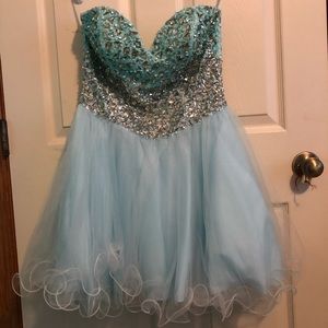 Terani Strapless Dress